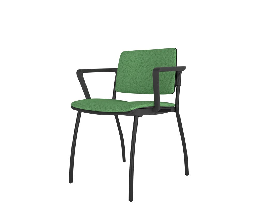 Morello Stackable Upholstered Arm Chair