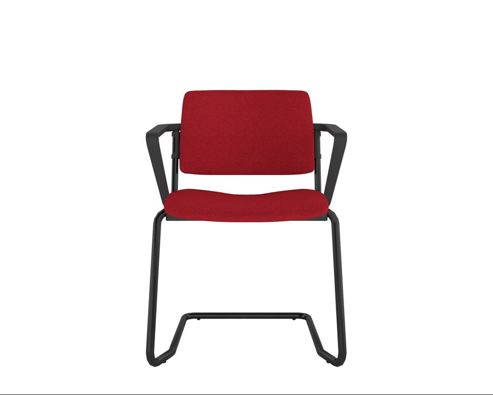 Morello Stackable Upholstered Arm Chair