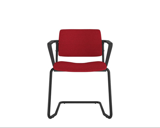 Morello Stackable Upholstered Arm Chair