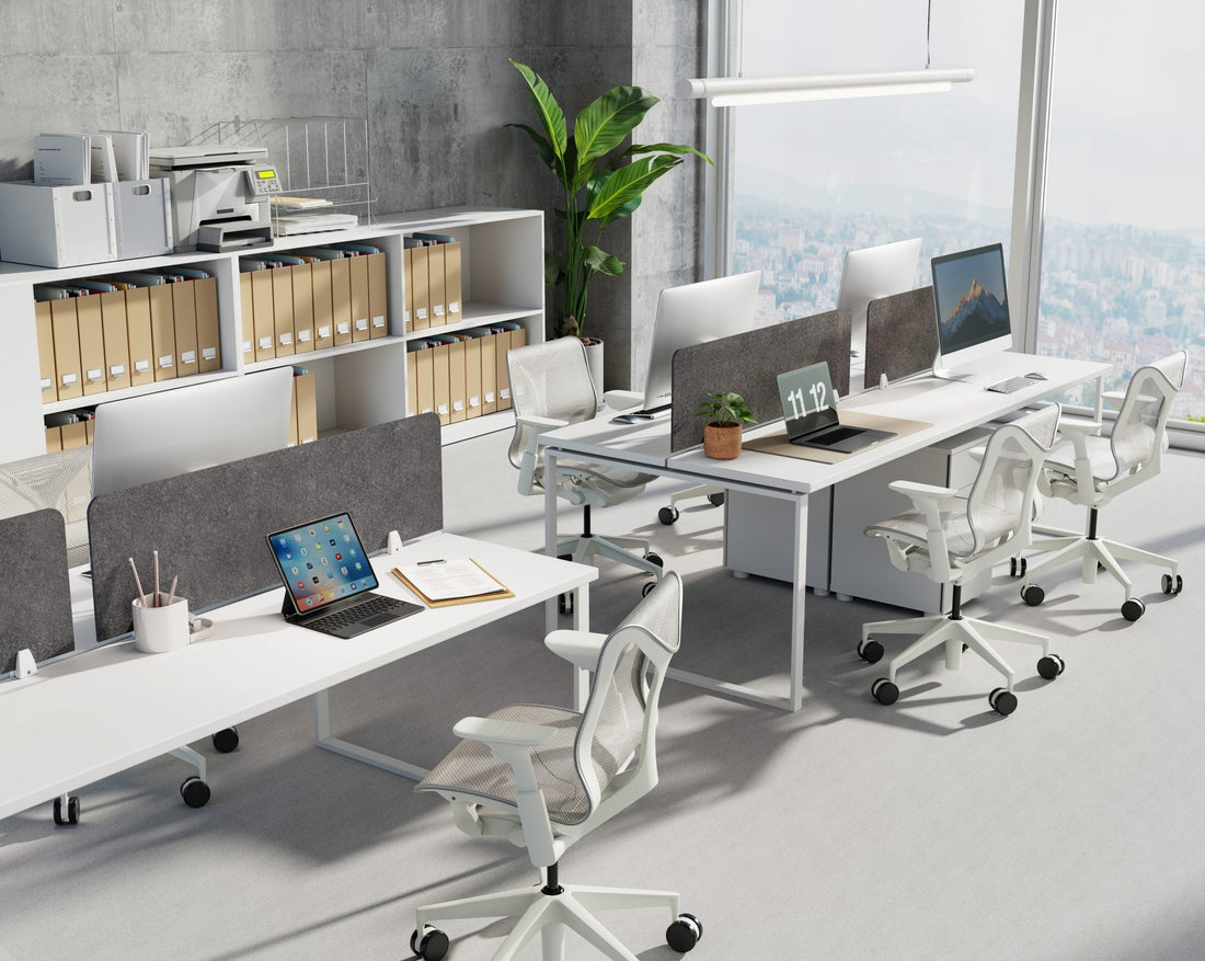 ECOEDGE Acoustic Desk Screens