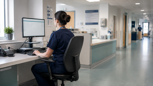 Ergonomics for Healthcare Workers: Why Posture and Equipment Matter at the Workstation