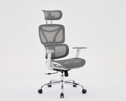 GREY MESH OFFICE CHAIR