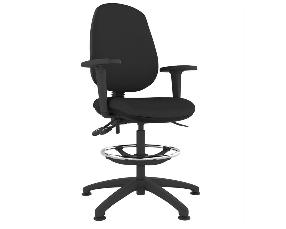 Ergonomic counter height chair