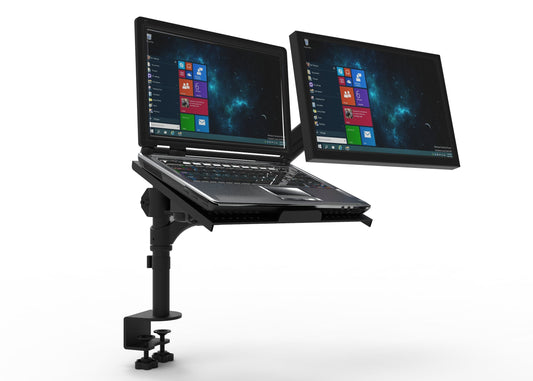 Velastation Height Adjustable Gas Monitor Arm & Laptop Tray