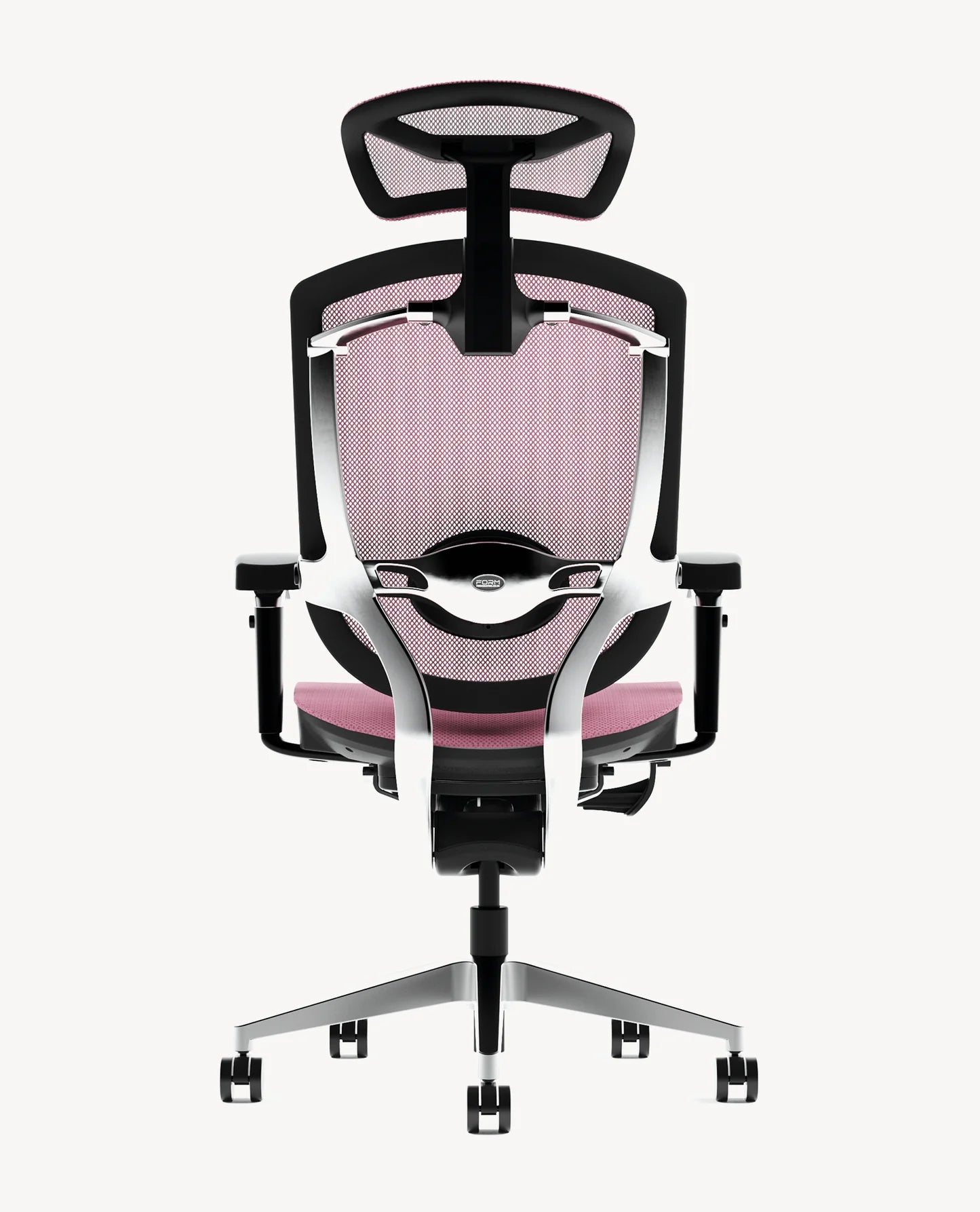 M-Form Ergonomic Task Chair - Pink Mesh Edition