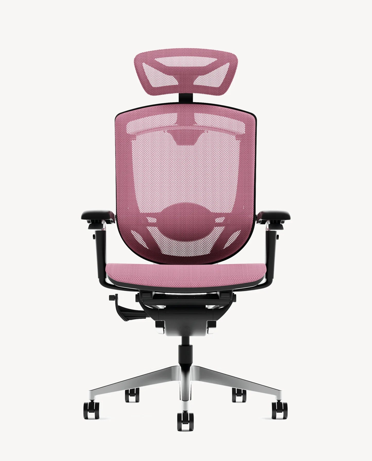 M-Form Ergonomic Task Chair - Pink Mesh Edition