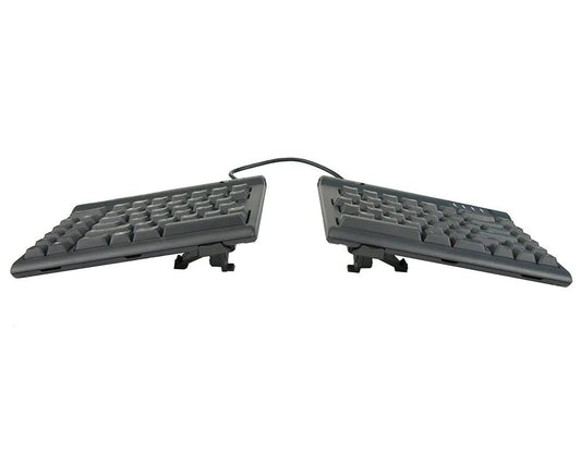 black split keyboard