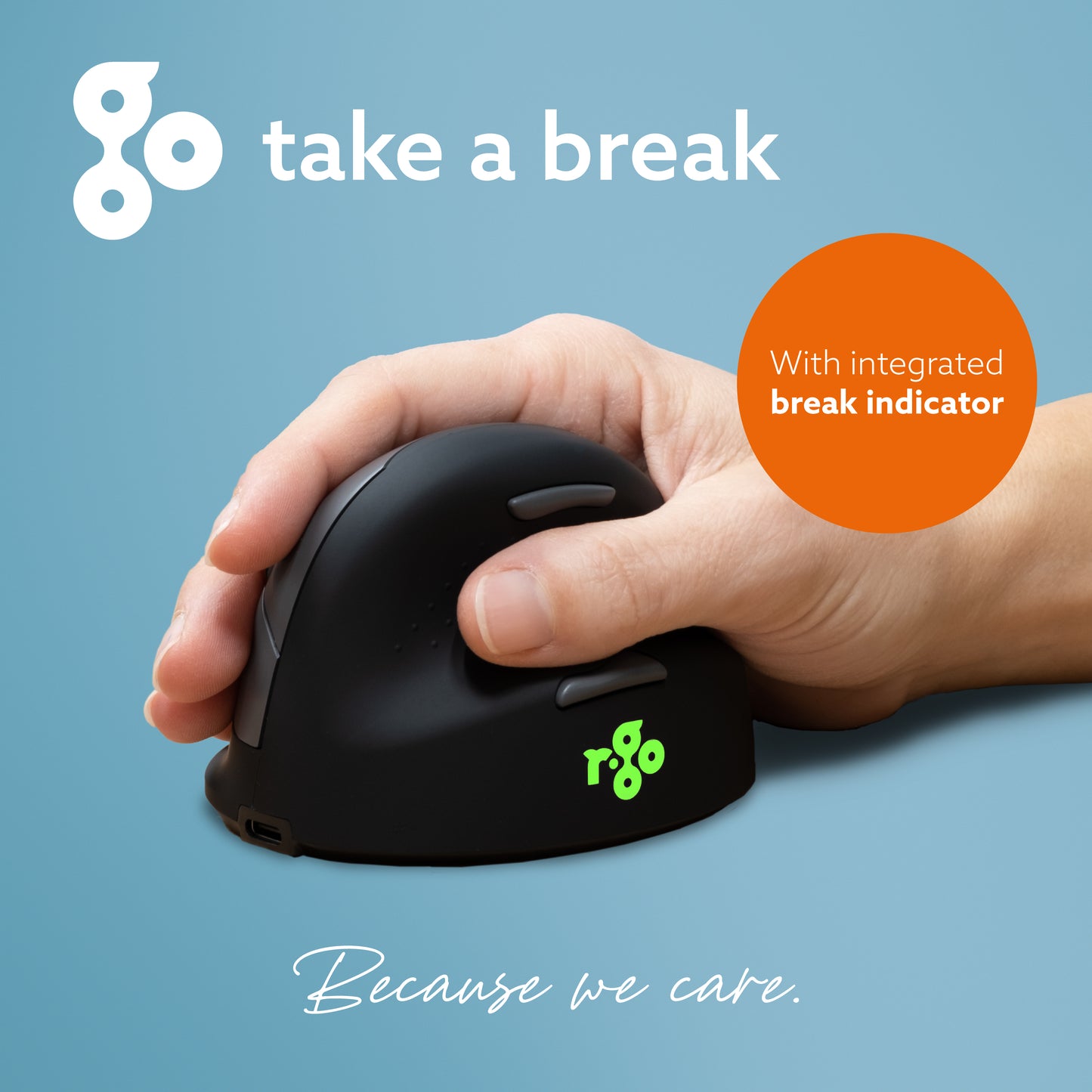 R-Go HE Break Vertical Mouse