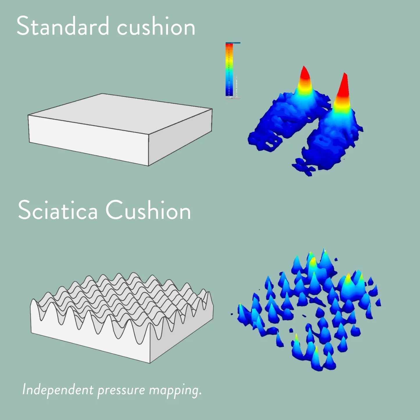 Pressure Relief Sciatica Cushion