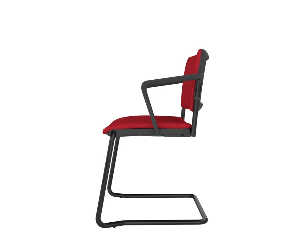 Morello Stackable Upholstered Arm Chair